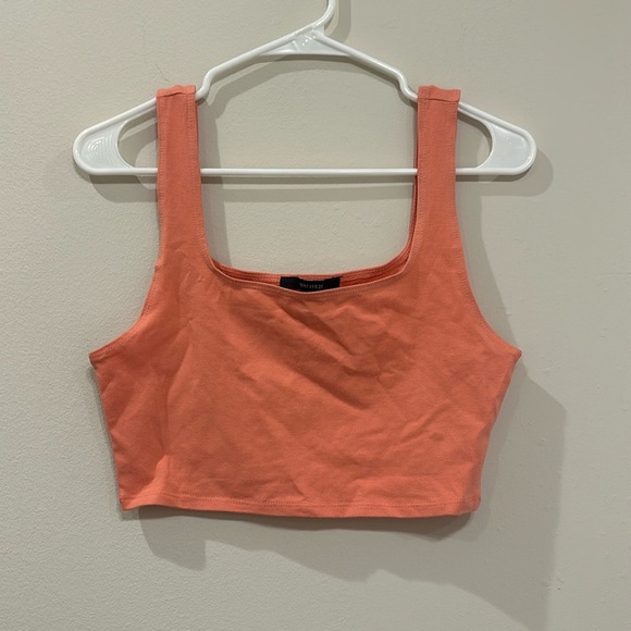 Forever 21 coral tank top- medium - Picture 1 of 3